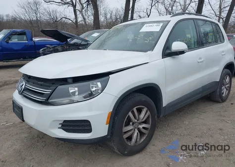 2017 Volkswagen Tiguan 2.0T/2.0T S from USA, damaged, VIN WVGAV7AX4HK011010